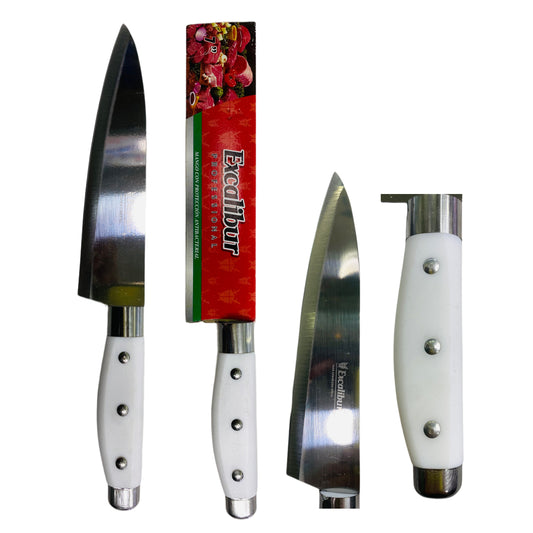 CUCHILLO ESCALIBUR BLANCO 7"