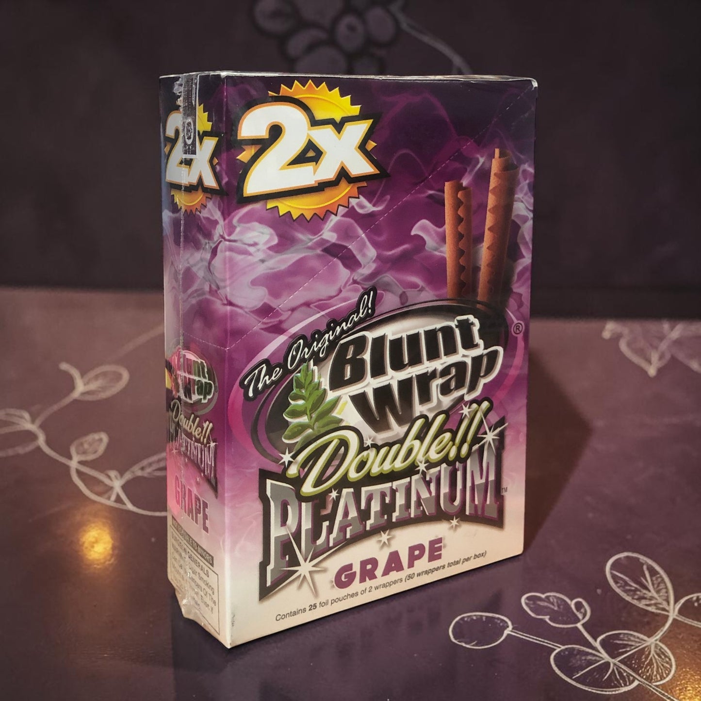 PAPEL BLUNT X 2 WRAP GRAPE