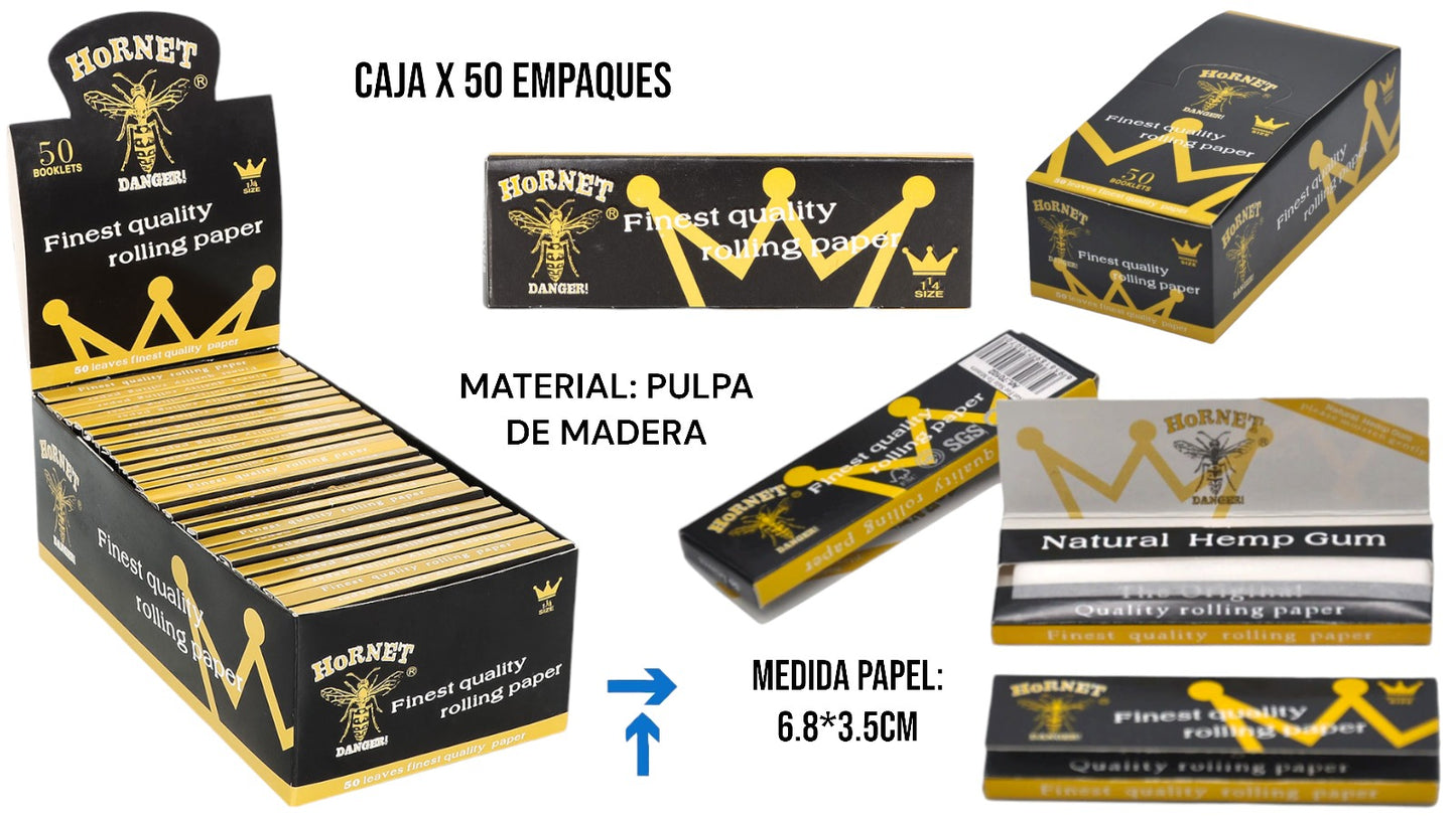PAPEL ORGANICO HORNET Nº8 (50L*)