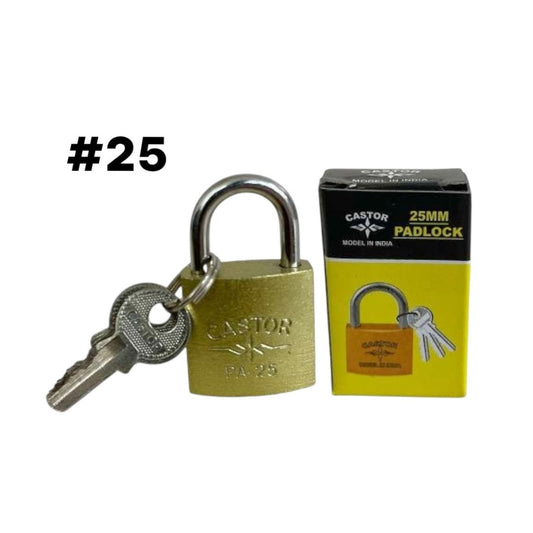 CANDADO CASTOR # 25