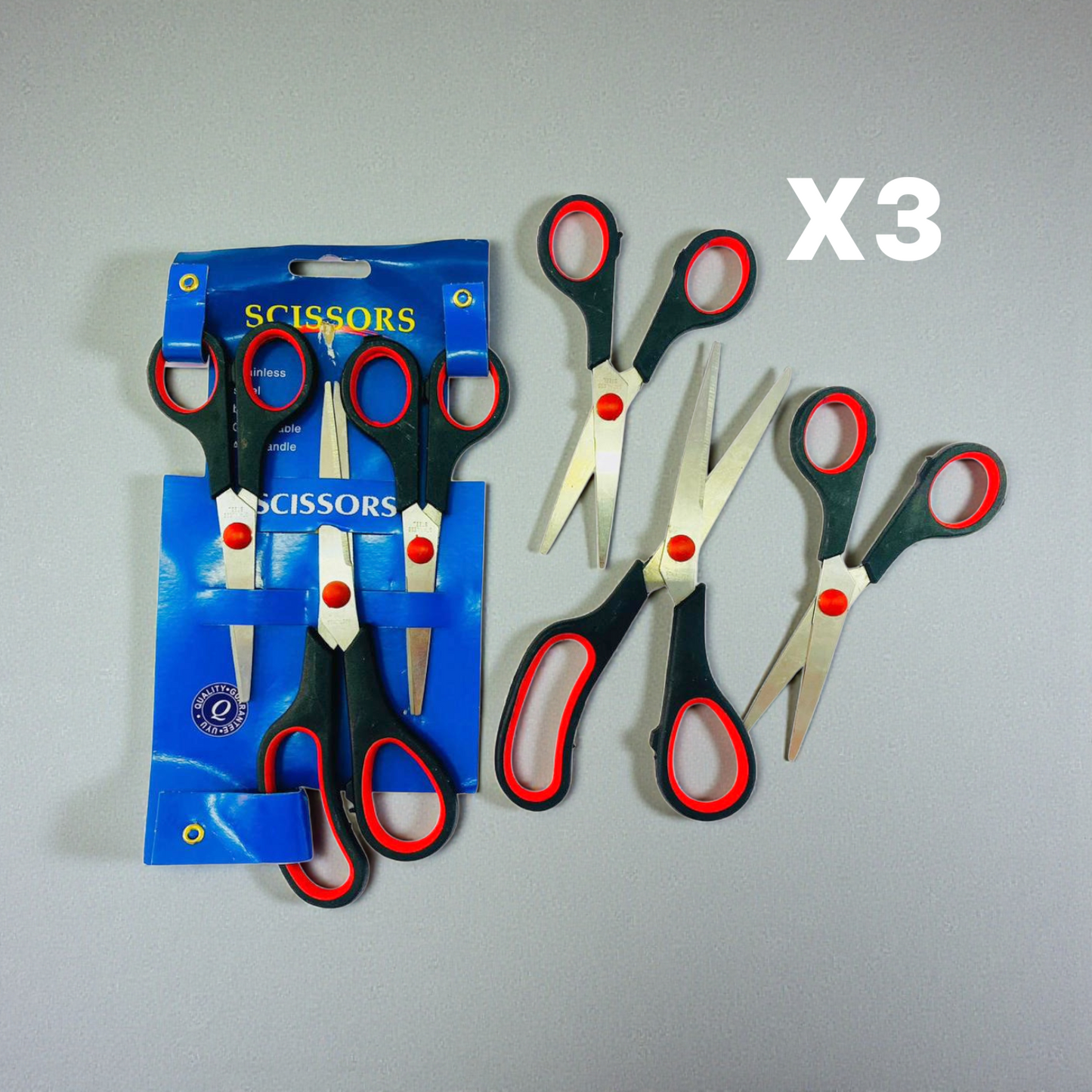 TIJERA SCISSORS X 3