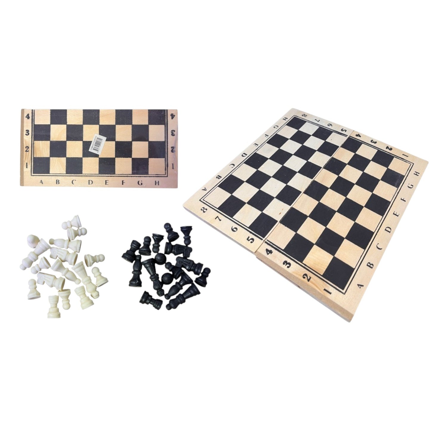JUEGO AJEDRES MADERA
