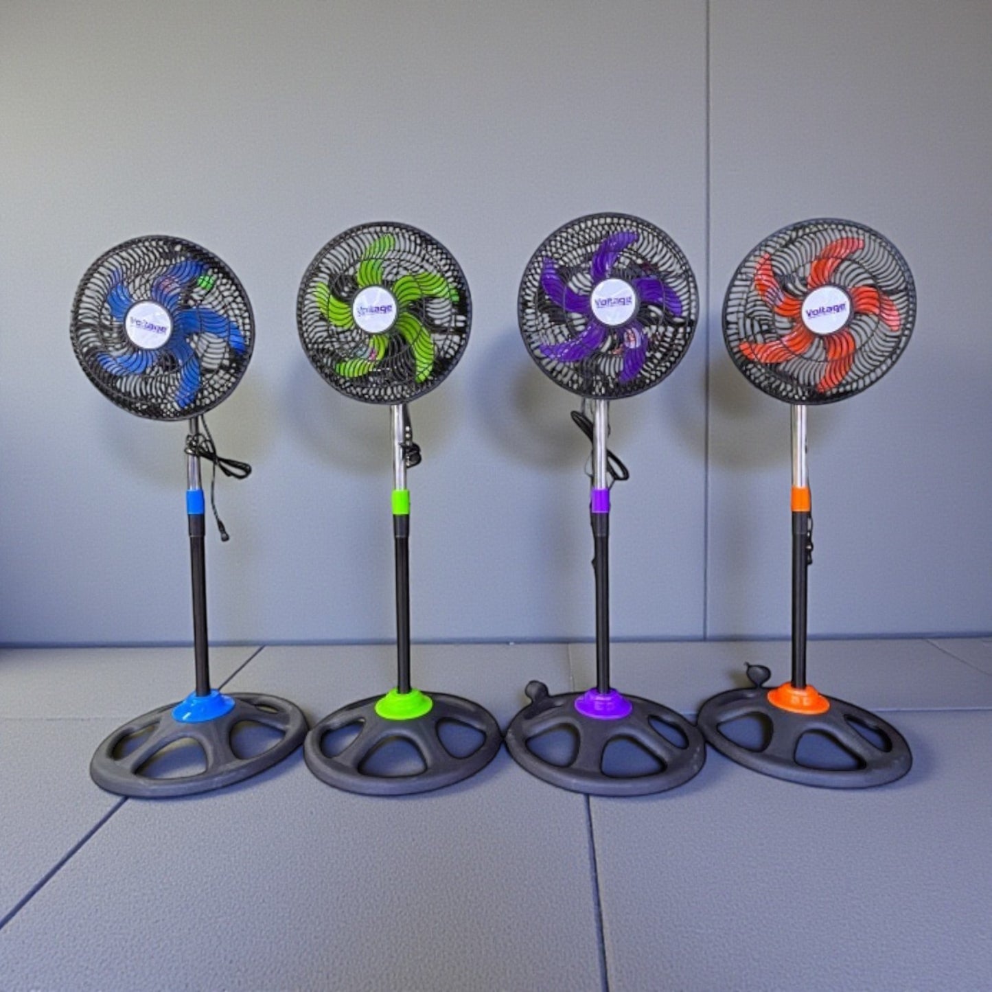 VENTILADOR 10" COLORES VOLTGE