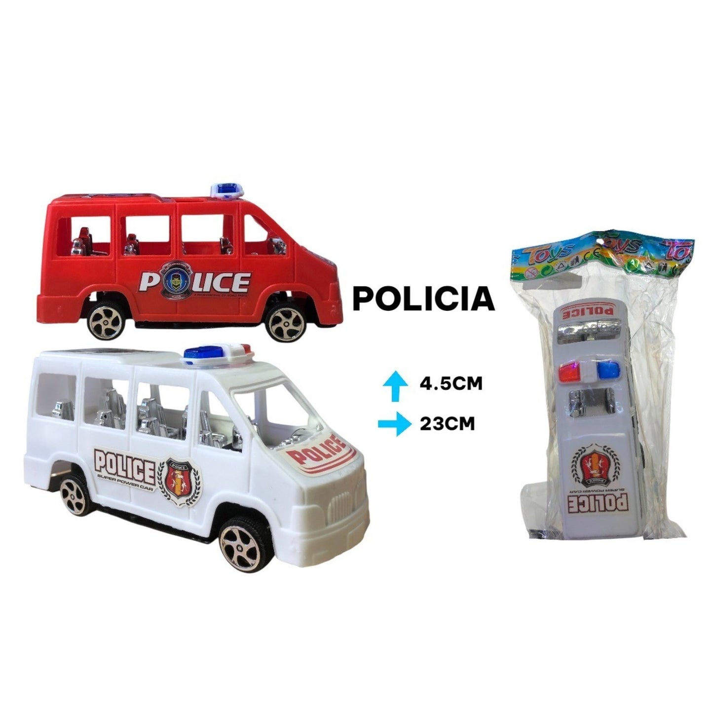 JUGUETE CARRO POLICIA
