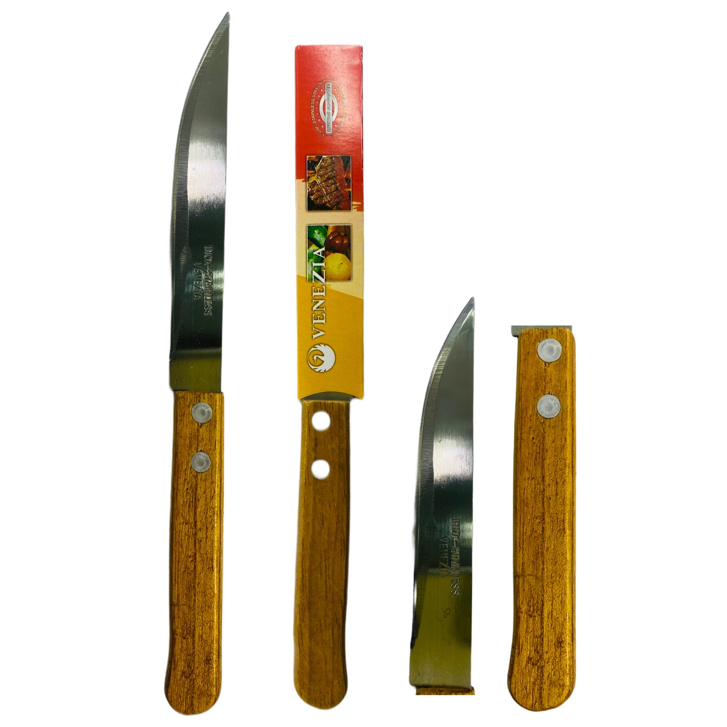 CUCHILLO MADERA VENEZIA 4"
