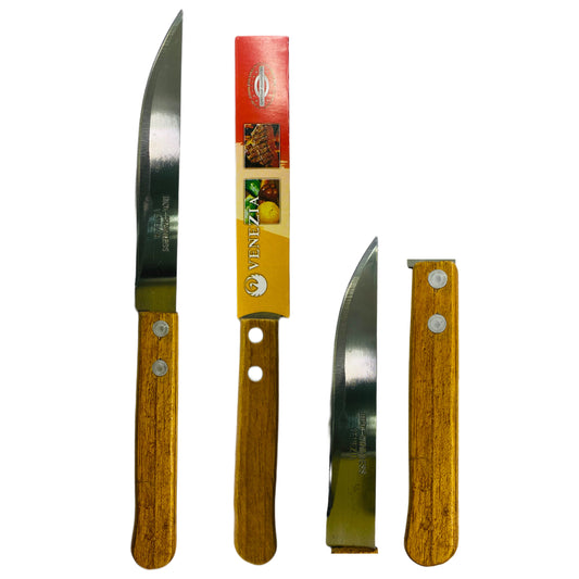 CUCHILLO MADERA VENEZIA 4"