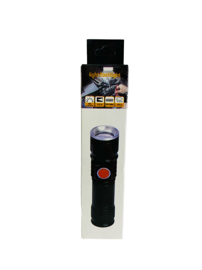LINTERNA USB METíLICA