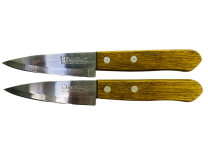 CUCHILLO EXCALIBUR MADERA 4"