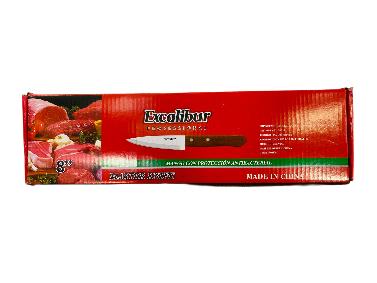CUCHILLO EXCALIBUR MADERA 8"