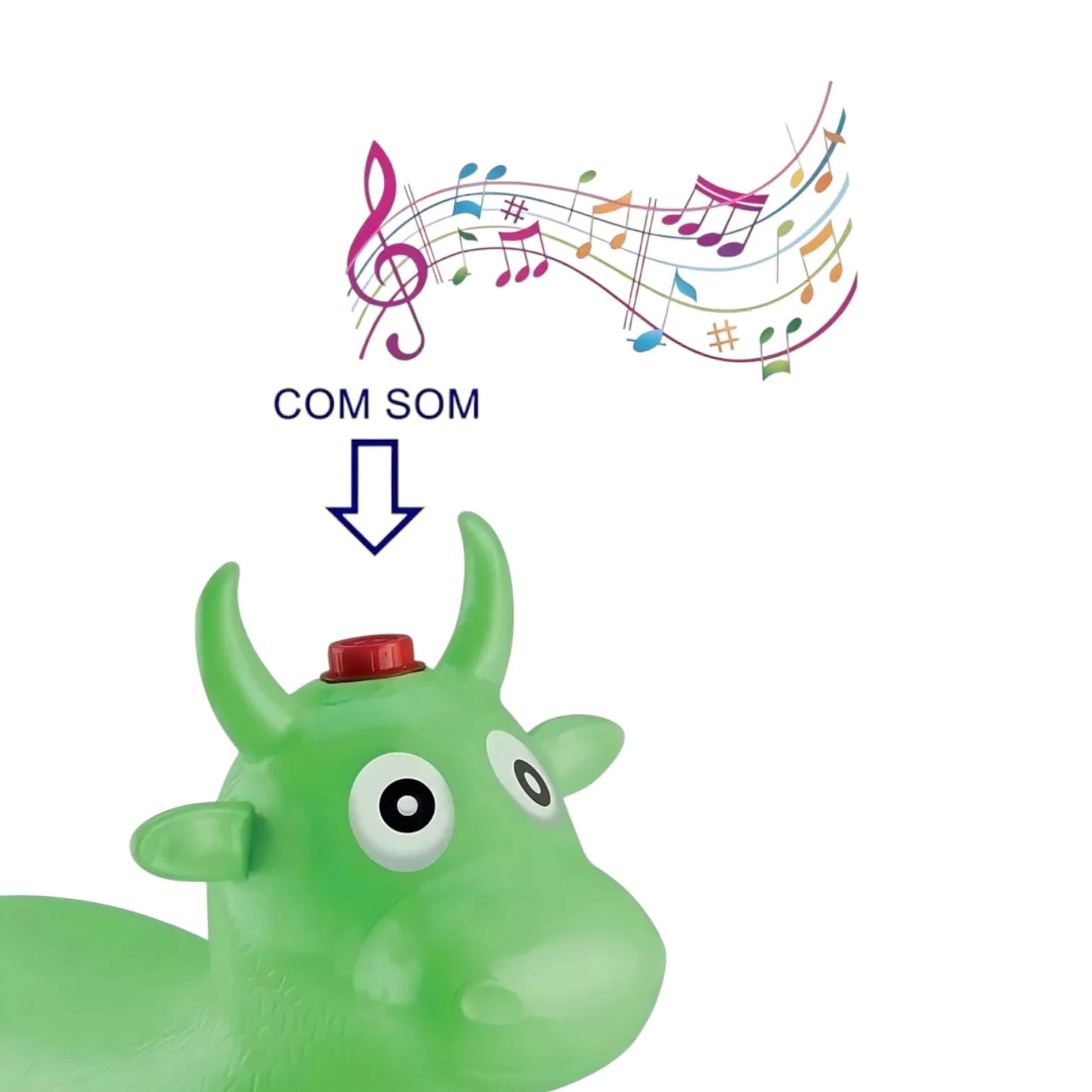BURRO INFLABLE CON SONIDO