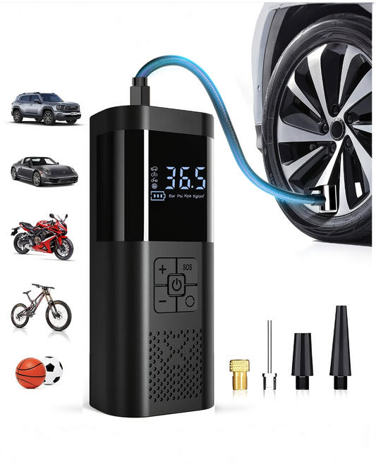 INFLADOR COMPRESOR AIRE ELECTRICO PARA CARROS