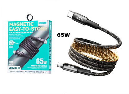 REMAX CABLE CARGA C-C 1.2M