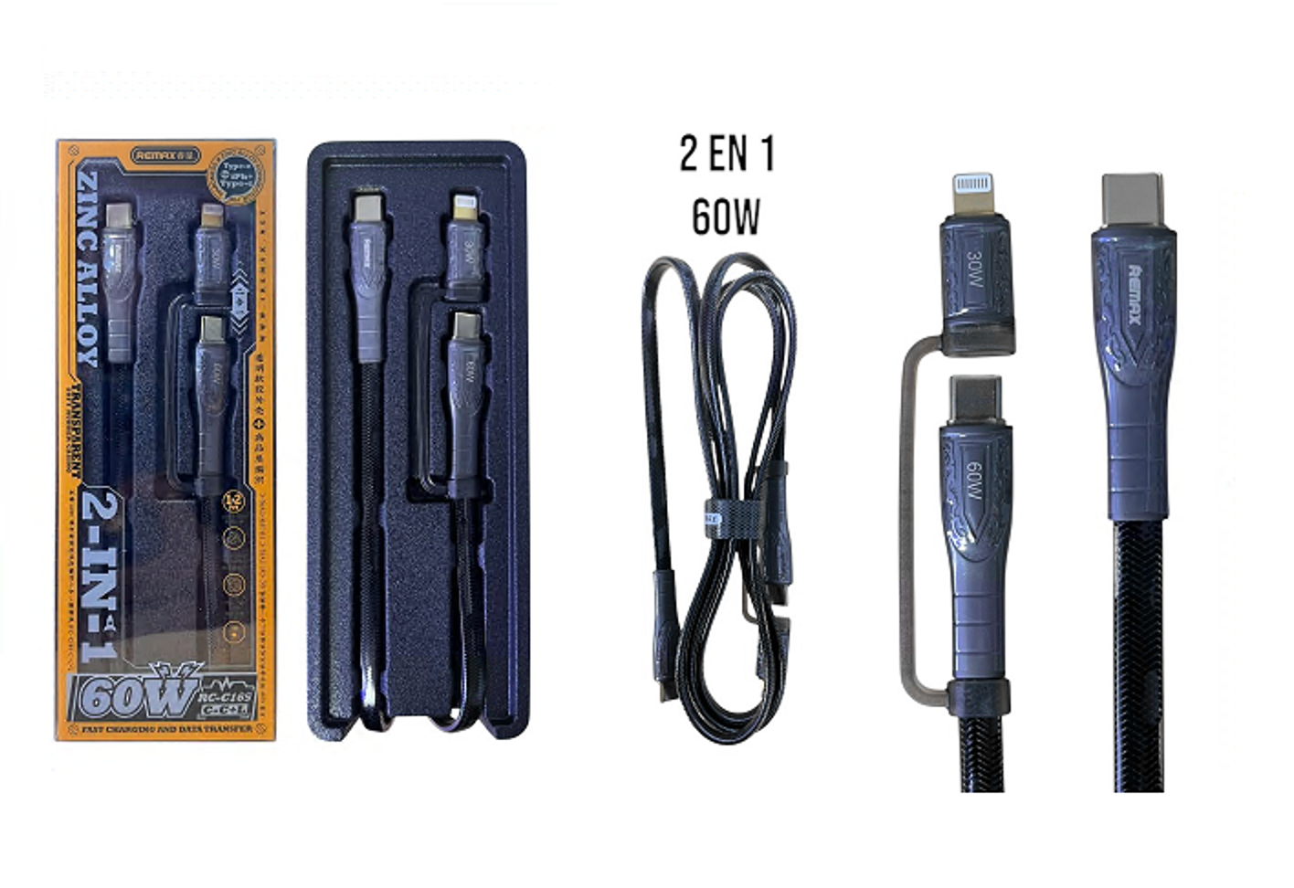 CABLE DE DATOS TRENZADO (C-C+L)