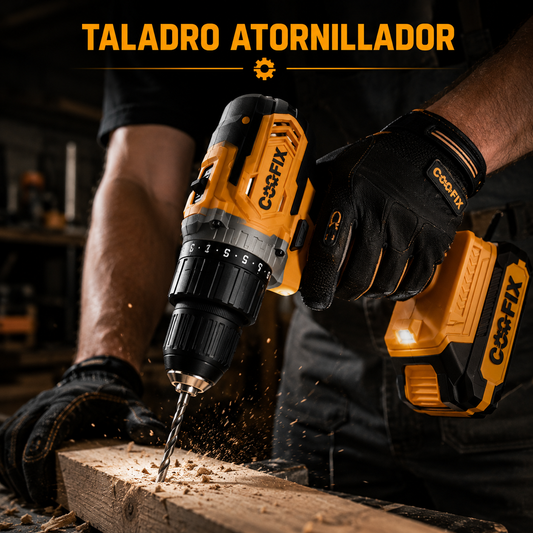 TALADRO DE IMPACTO INALAMBRICO COOFIX + ENVÍO GRATIS