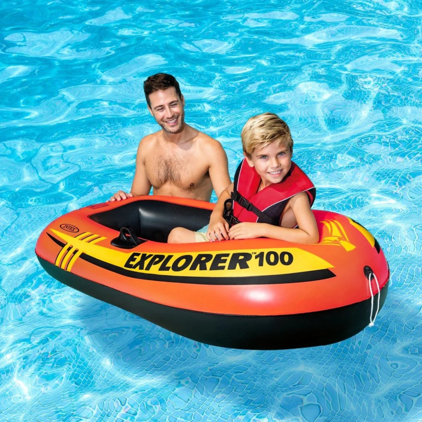 INTEX FLOTADOR LANCHA 100