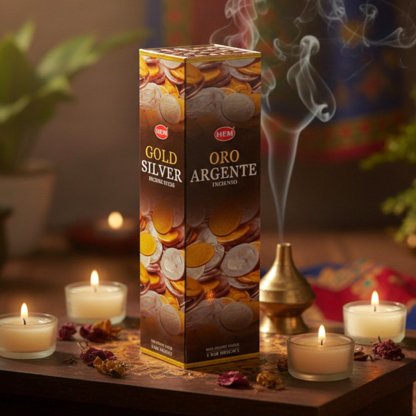 Caja HEM Oro argente