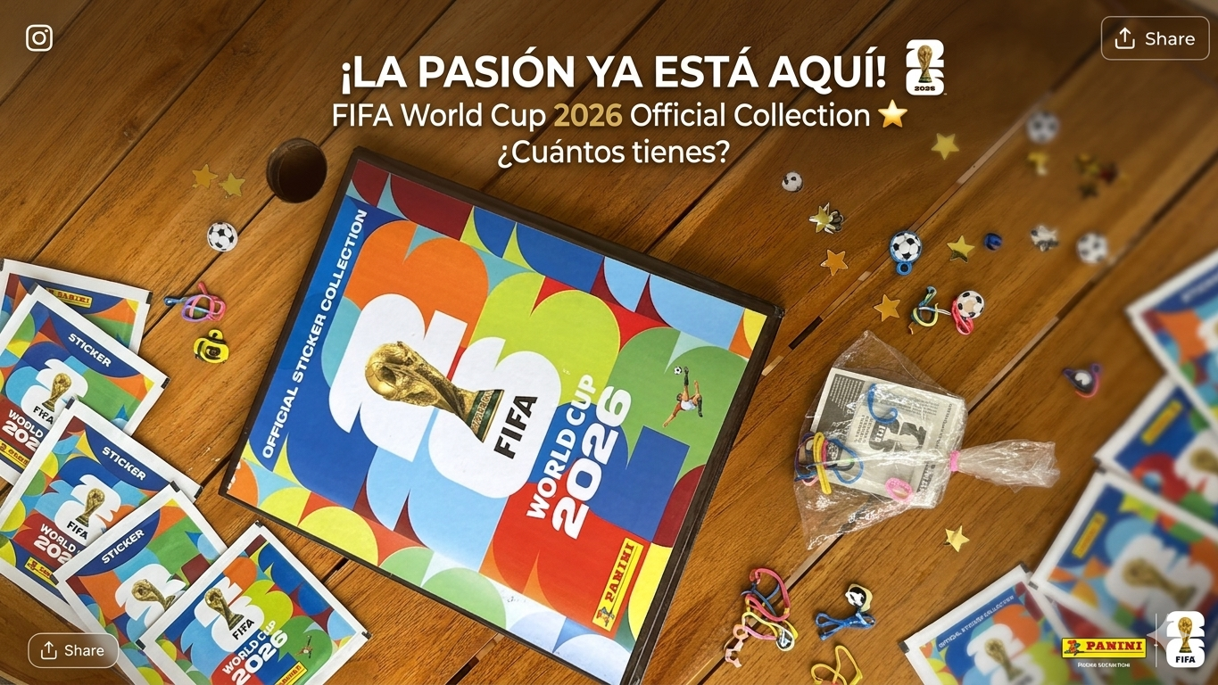 ÁLBUM PANINI PASTA DURA