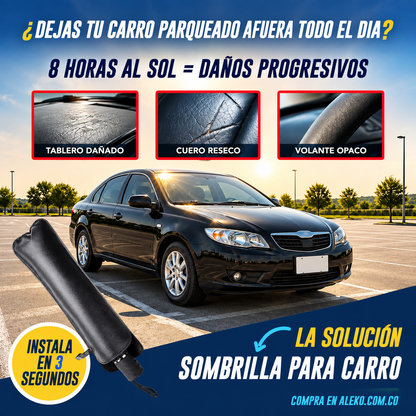 SOMBRILLA PARA CARRO + ENVÍO GRATIS