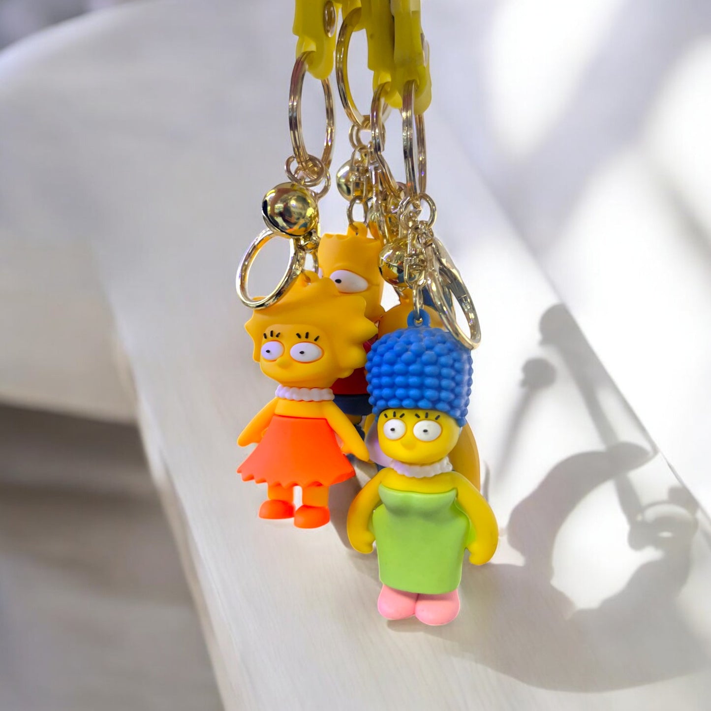 LLAVERO GOMA LOS SIMPSONS