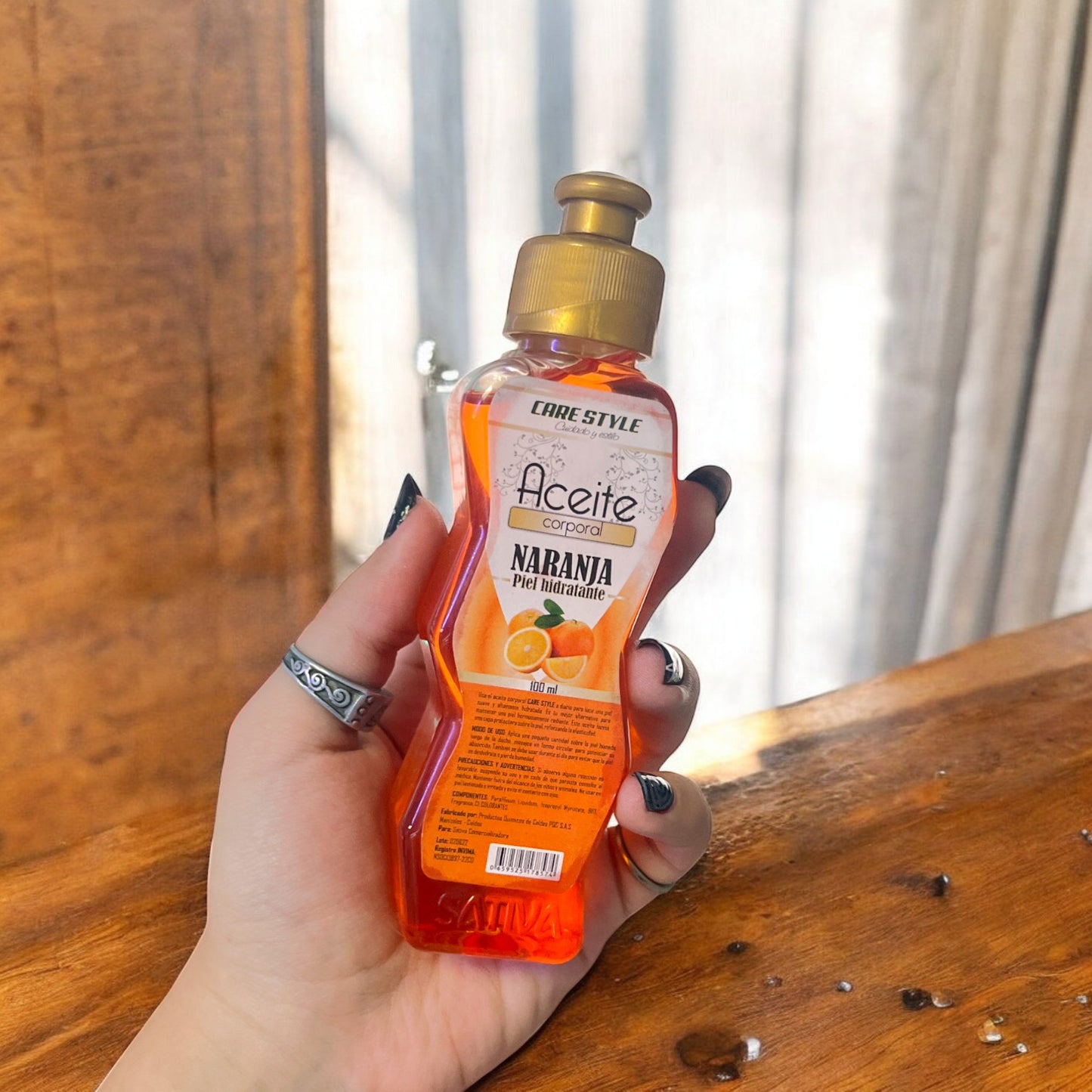 SATIVA ACEITE CORPORAL(100ML)TAPA