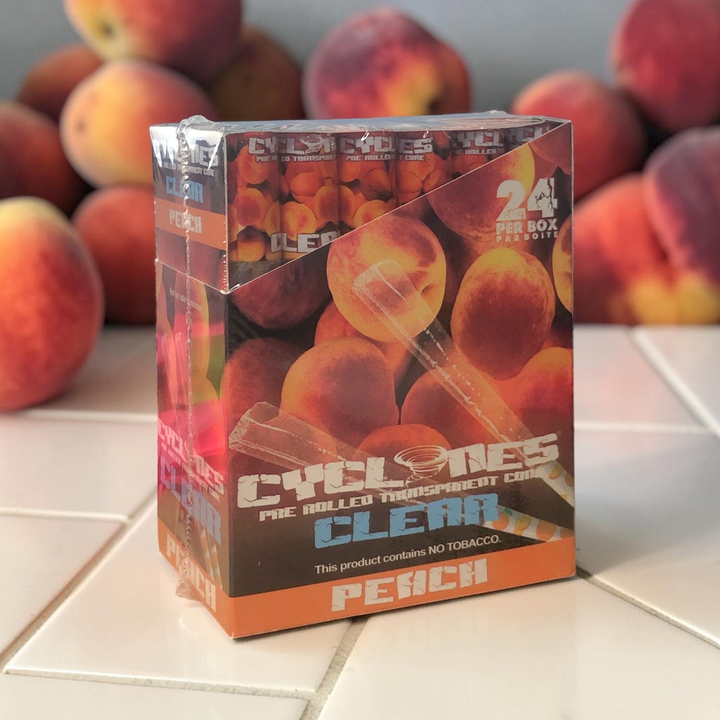 PAPEL CYCLONES CLEAR PEACH