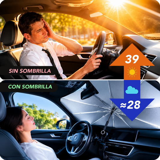 SOMBRILLA PARA CARRO + ENVÍO GRATIS