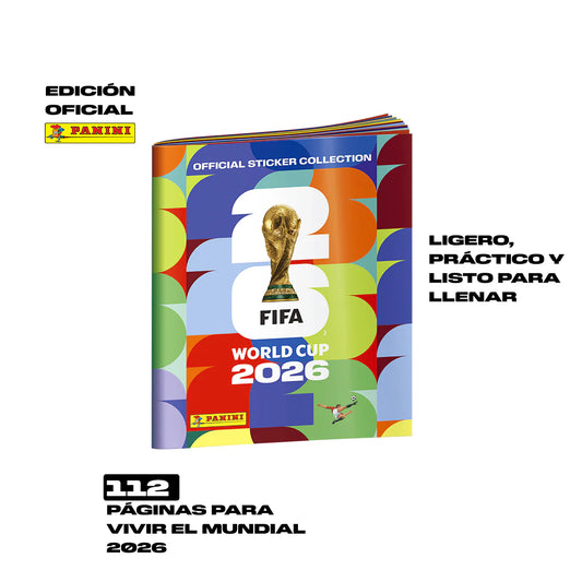 ALBUM DE PANINI PASTA BLANDA