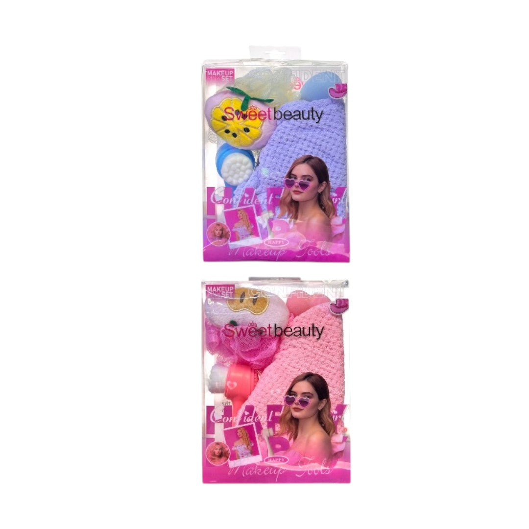 SET BELLEZA TOALLA/CEPILLO/ESPONJAS