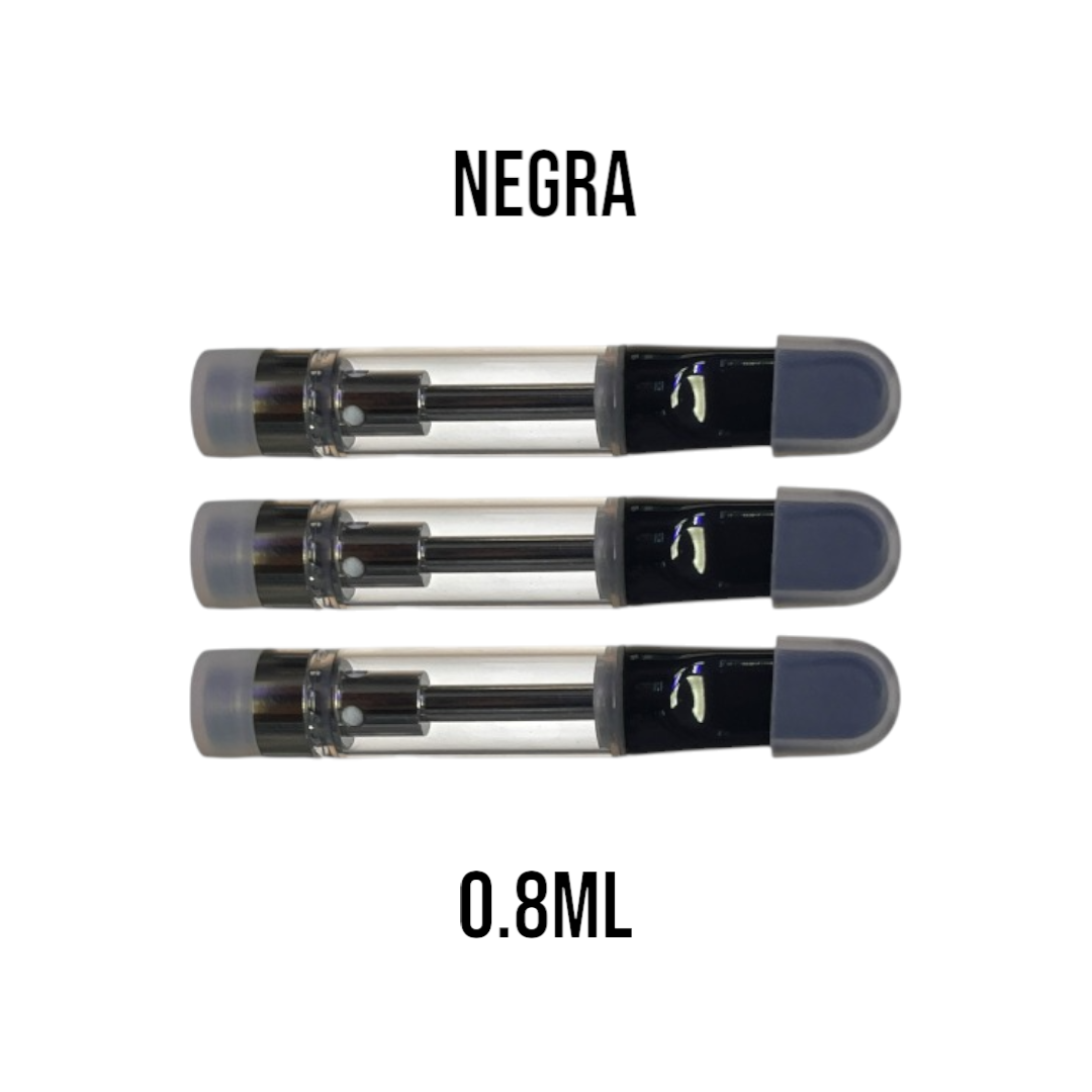 CAPSULA 0.8ML PUNTA NEGRA