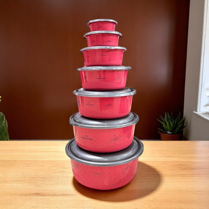 SET DE COCAS PLAST COLORES X7