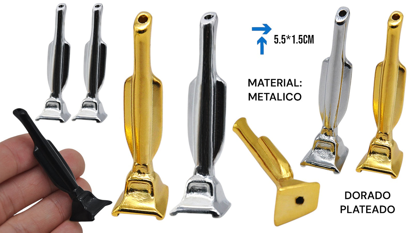 PALA ASPIRADORA DORADA METAL