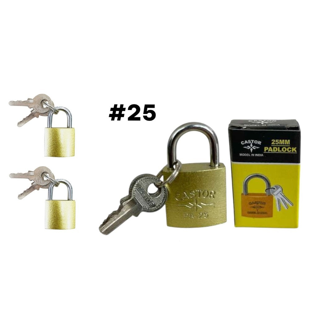 CANDADO CASTOR # 25