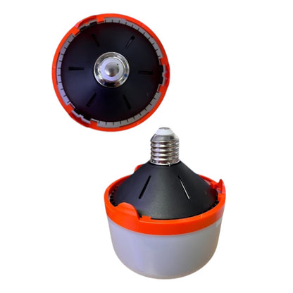 BOMBILLO CON SENSOR LUZ FRIA NEGRO