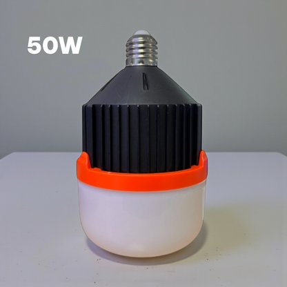 BOMBILLO CON SENSOR LUZ FRIA NEGRO