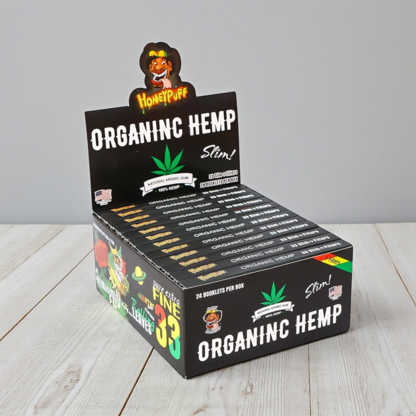 PAPEL ORGANIC HEMP NEGRO (24L*33H)
