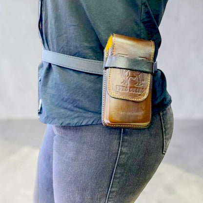 ESTUCHE CUERO FLECHA