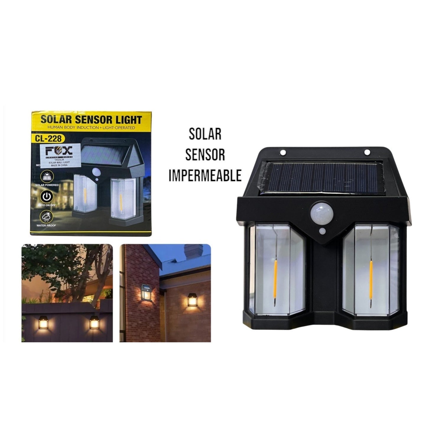 LAMPARA LED RECARGABLE CON PANEL