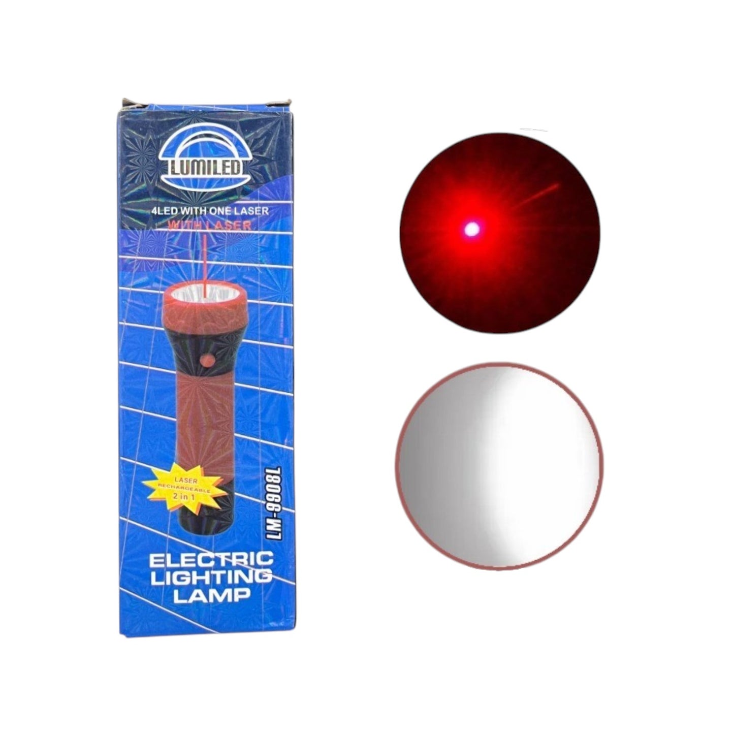 LINTERNA LASER LUMILED (LM-9908L)