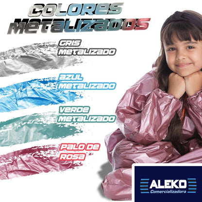 CARPA IMPERMEABLE KIDS METALIZADO