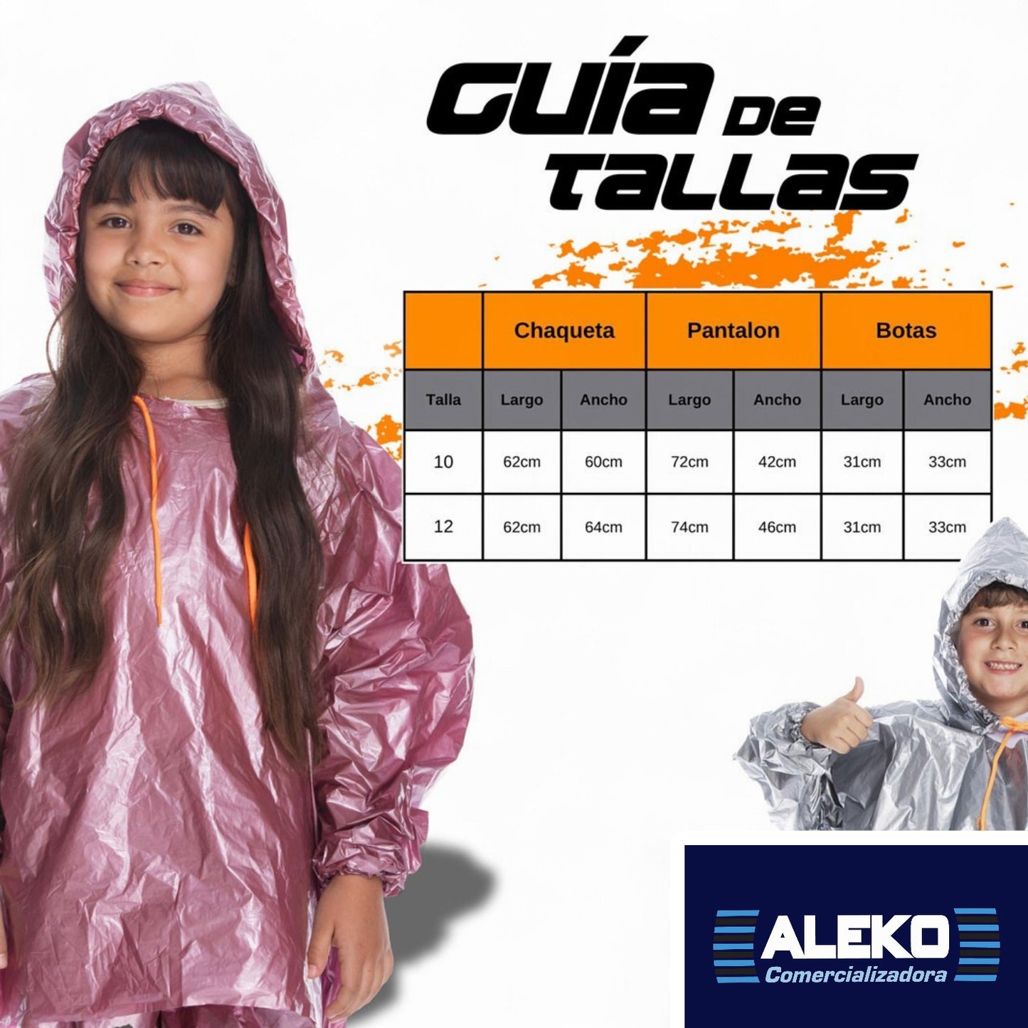 CARPA IMPERMEABLE KIDS METALIZADO