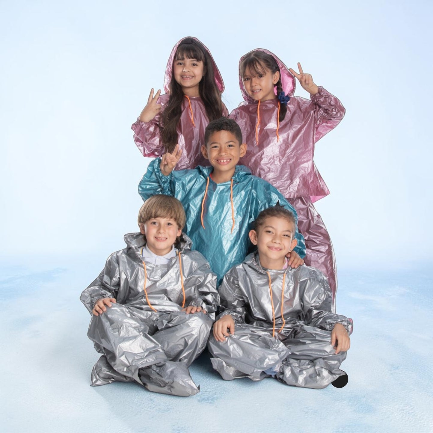 CARPA IMPERMEABLE KIDS METALIZADO