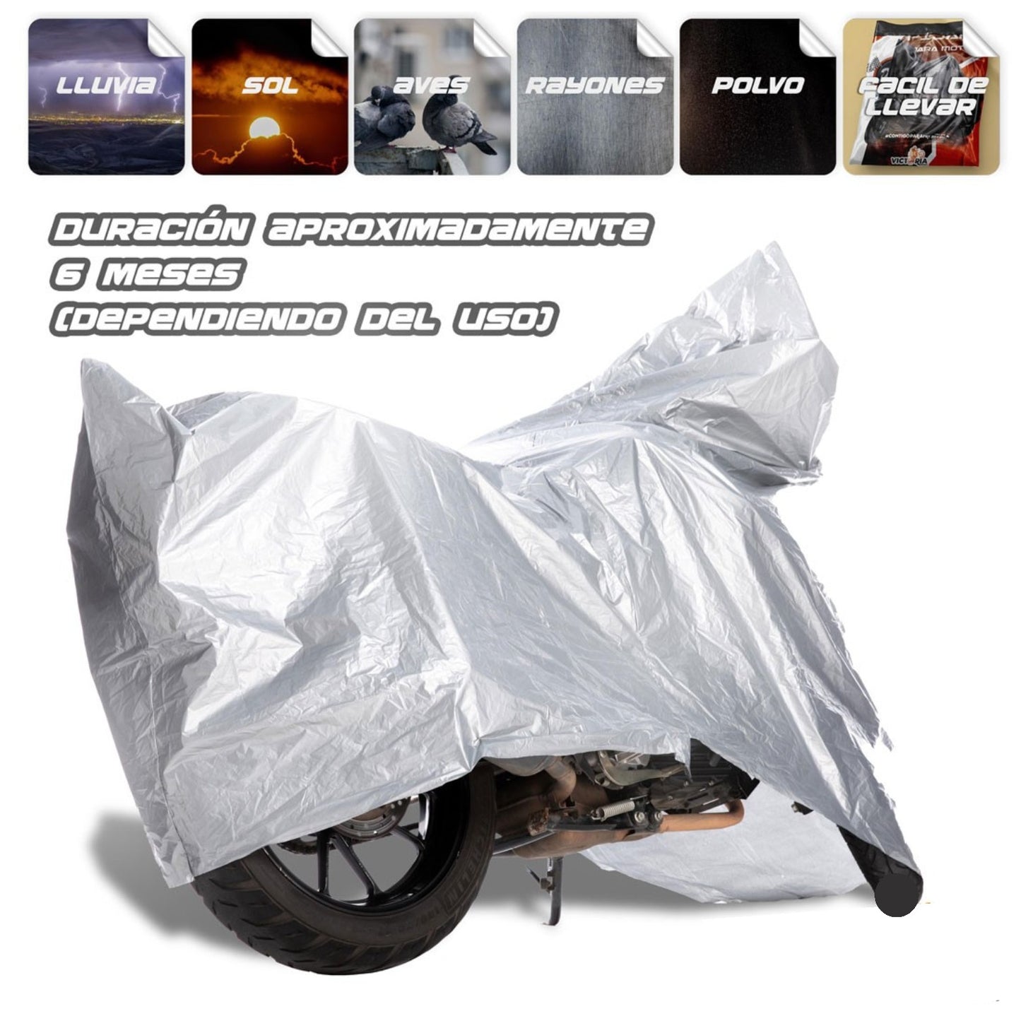 Carpa Pijama para Moto Impermeable