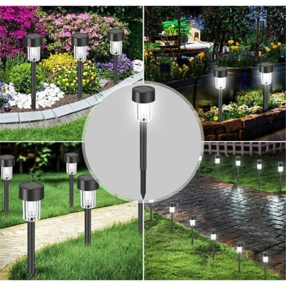 X10 LAMPARAS SOLARES PARA JARDÍN
