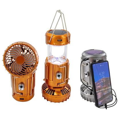 LAMPARA VENTILADOR CAMPING