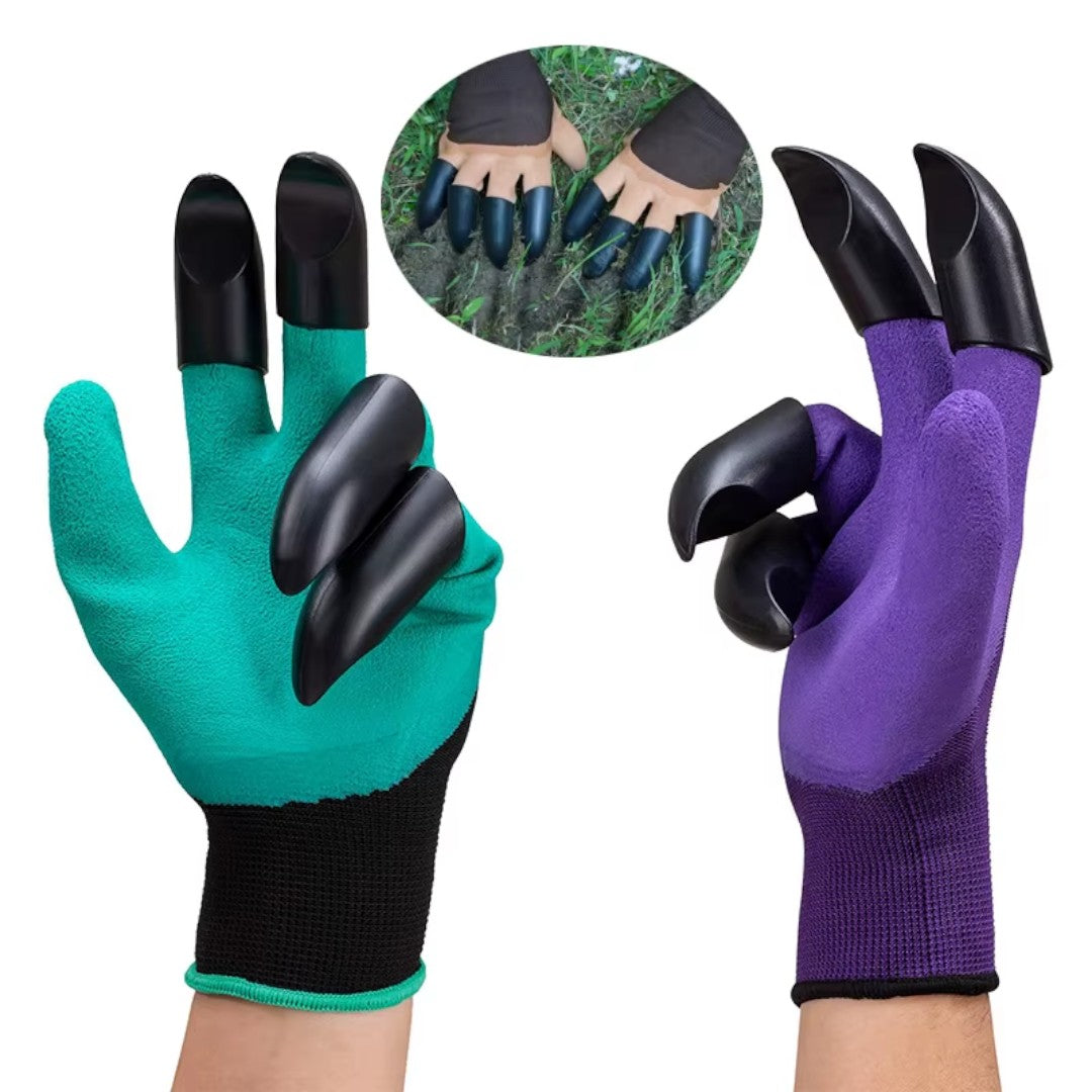 GUANTES DE JARDINERA CON  GARRAS