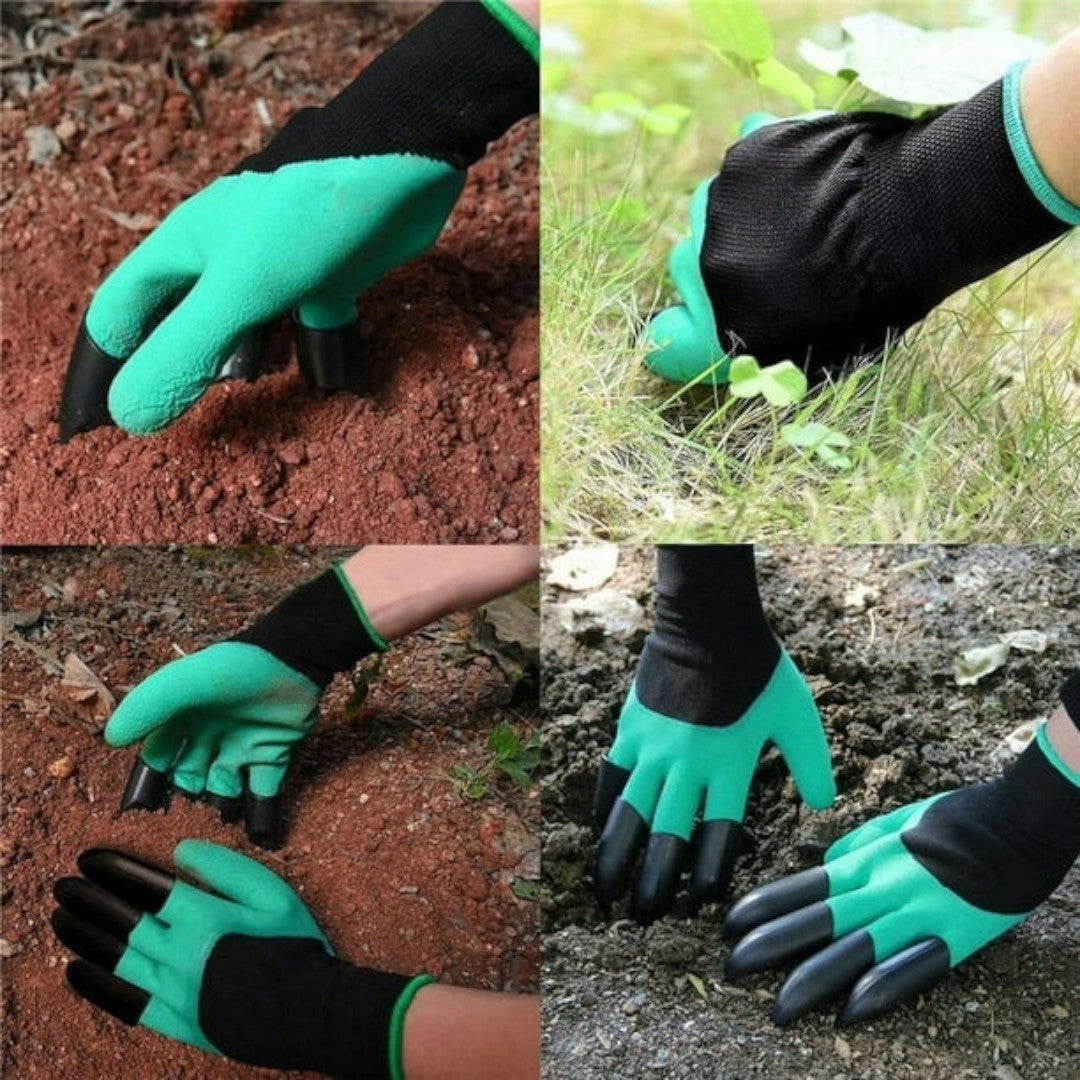 GUANTES DE JARDINERA CON  GARRAS