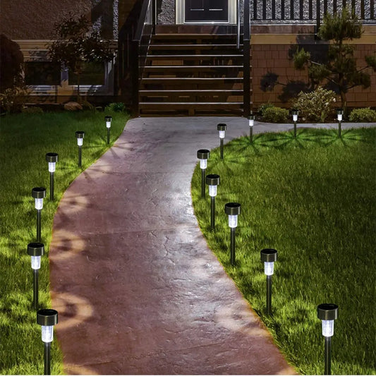 X10 LAMPARAS SOLARES PARA JARDÍN