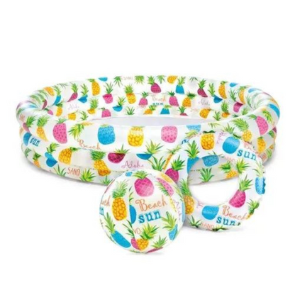 INTEX PISCINA BALON Y FLOTADOR