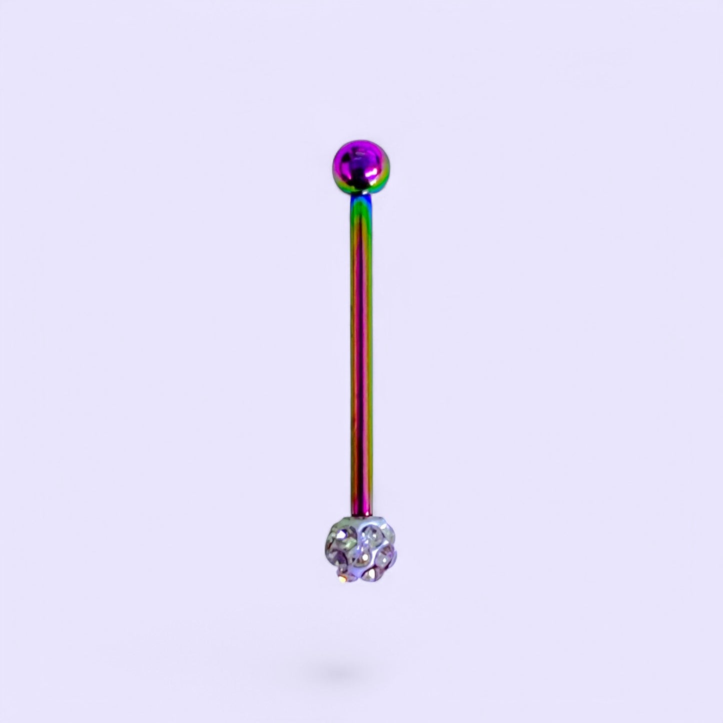 PIERCING PEZONERO BOLA FUEGO