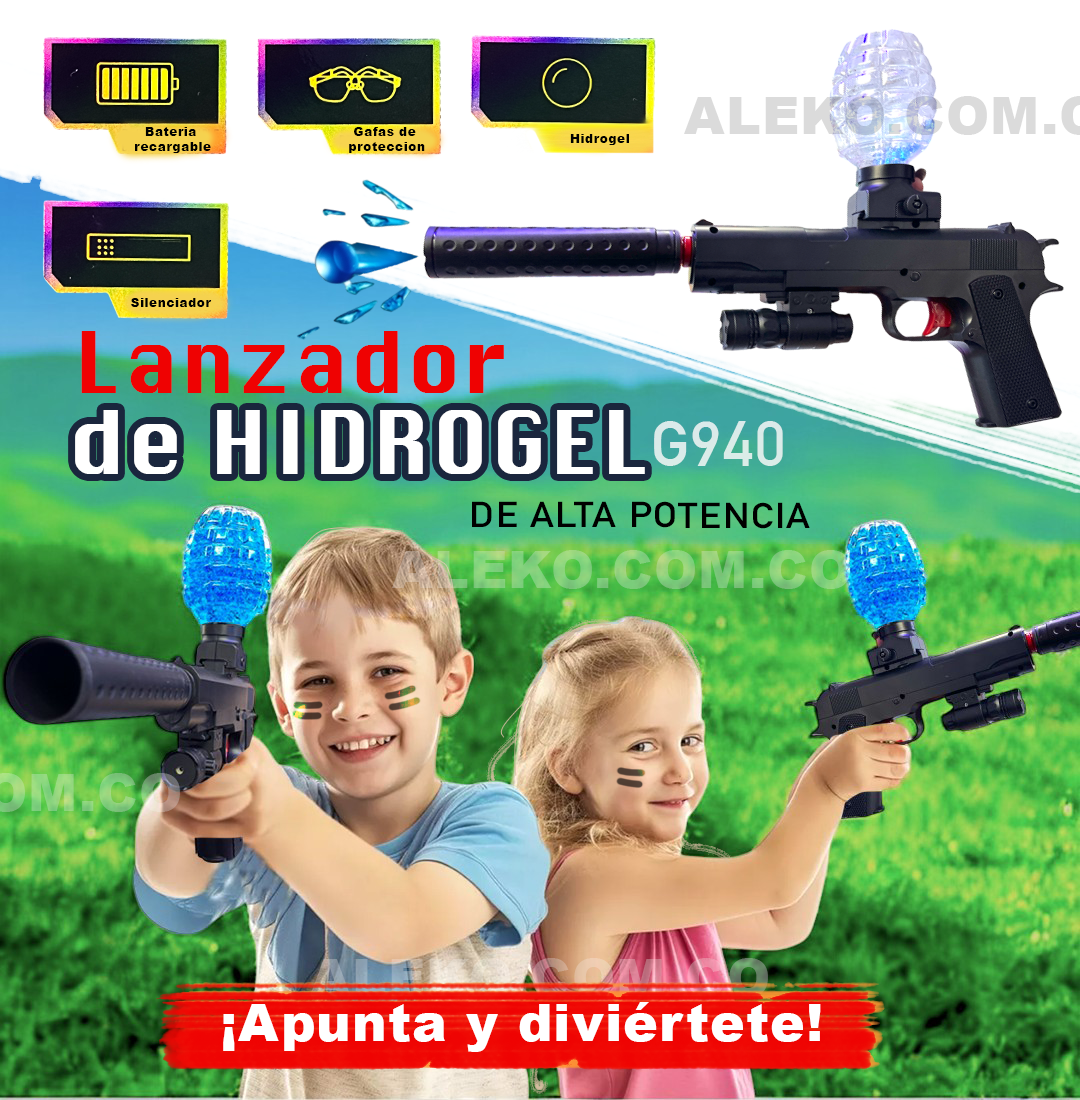 LANZADOR DE HIDROGEL